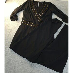 Ashley Stewart Studded Bodysuit Jumper, 18/20